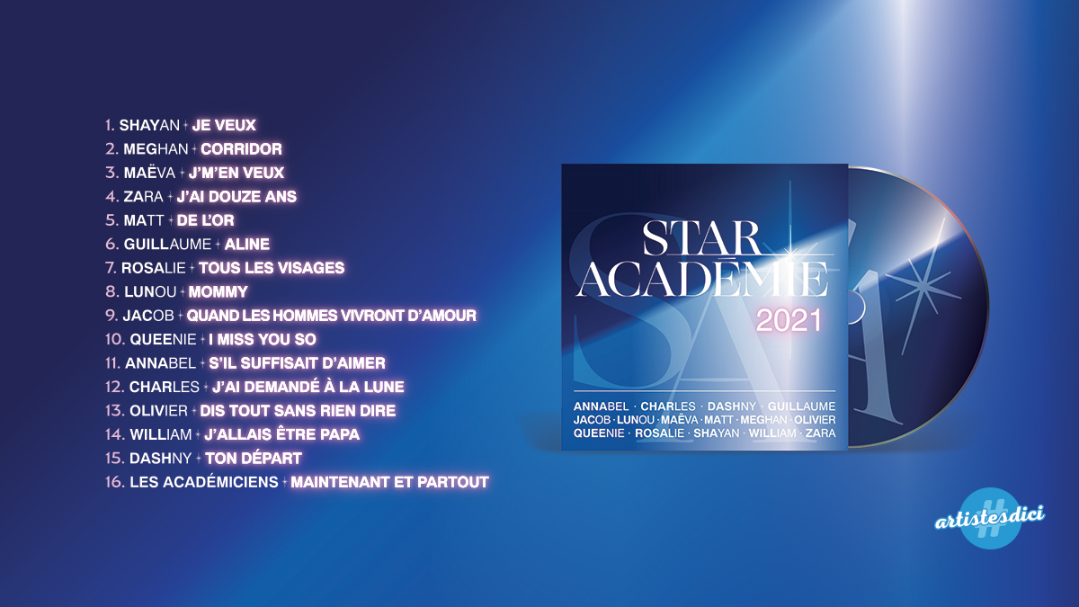 Star Académie 2021 – L’album rassembleur !